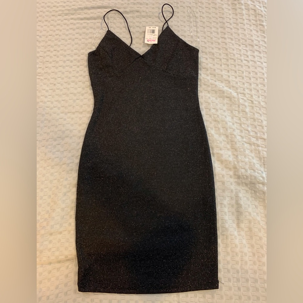 Little black sparkly dress